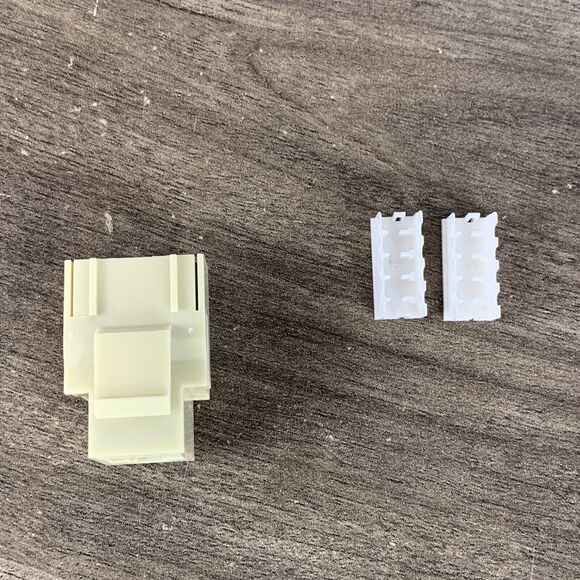 2PC CAT6 RJ45 Ethernet Keystone Network Connector Jack Coupler Wall Plate Extend - Picture 8 of 8